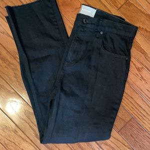 EVERLANE 29 Black jeans 8 classic straight leg 5 pocket style New no tags